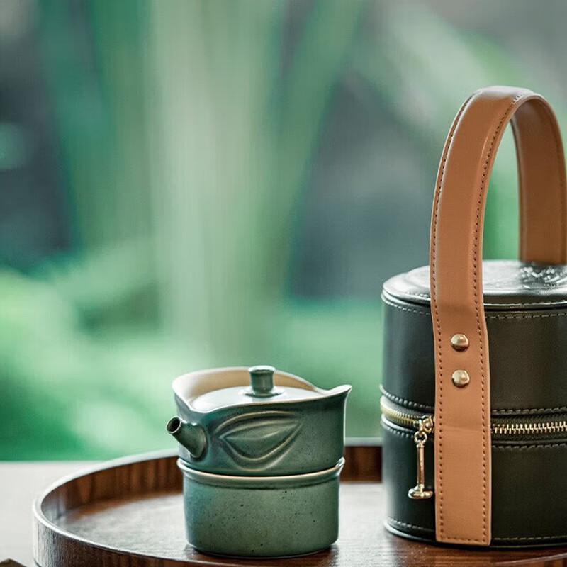 Edenus Sanxingdui Ceramic Express Tea Set