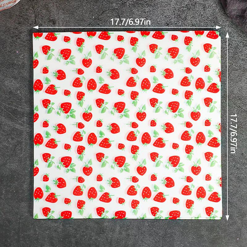 100 Pezzi Carta Oleata Carta per Avvolgere Sandwich 7 Colori Fogli di Carta Cerata Per Barbecue Picnic Festa Festival Cibo da Asporto