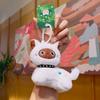 Soft Plush Cat Keychain Fluffy Stuffed Plush Cat Key Chain Simulation Kitten Pendant  Bag Hanging
