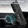 Military Ring Kickstand Case For Samsung Galaxy S26 S25 S24 S23 S22 Plus Ultra Shockproof Slide Camera Lens Protect Cover