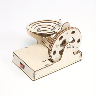Small Experiment of Ball Track Model of Slide Physical Science Electric Whirl Assembly Ball Mechanical Trestle 12 Years Old+