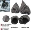 HQ Car Shift Gear Stick Dust-proof Cover for BMW E30 E36 E34 E46 Z3 Manual Models Handbrake Handle Faux Leather Cover