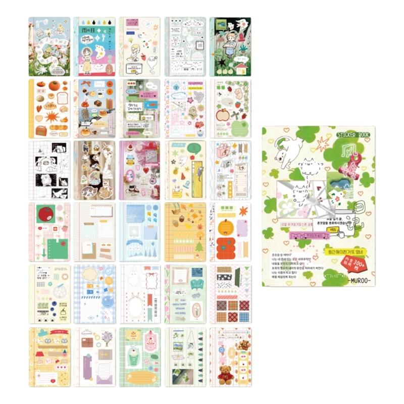 Waterproof Decorative Sticker for Scrapbooking, Letters, Scrapbooking Sticker Scrapbook Accessories Artistic Sticker
