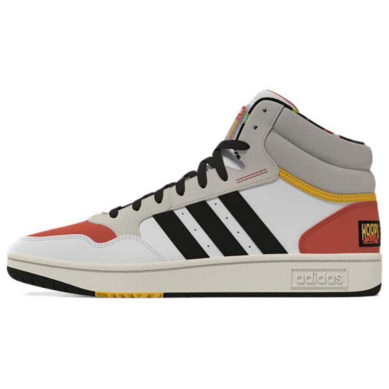 

Adidas Jf X Adidas Hoops 3.0 Mid White Multicolor Sneakers FZ5958 45⅓