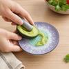 Raised Teeth Ceramic Grater Plate Colorful Embossed Manual Garlic Masher  Household Use