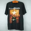 Bryan Adams Baumwoll-T-Shirt Für Fans Sn27 Vintage Leicht Bequem Streetwear Atmungsaktives Oberteil Für Den Alltag Homme