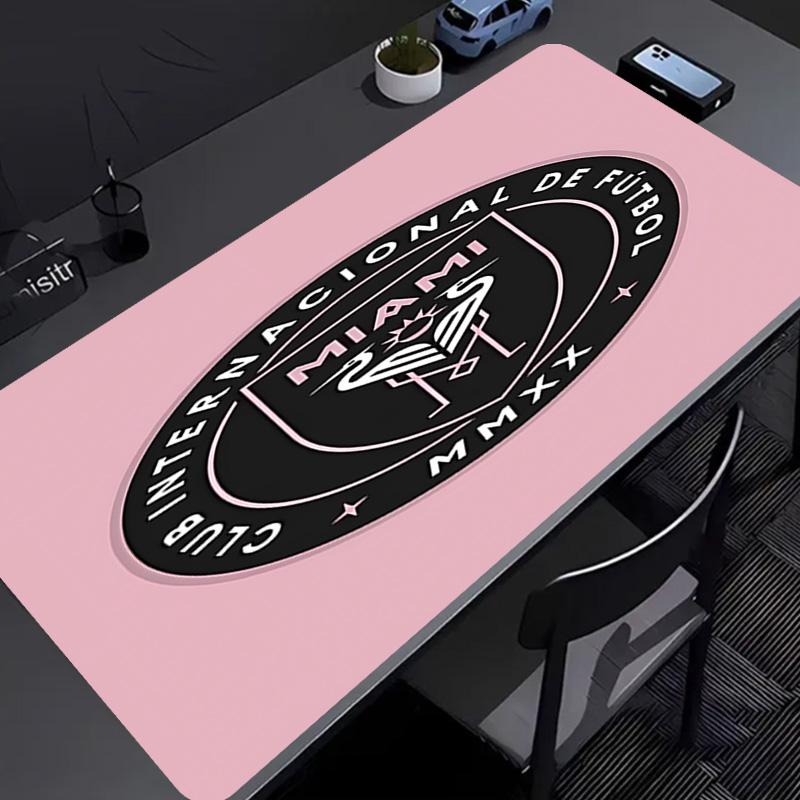 Inter Miami CF Mouse Pad - Non-Slip Rubber Base, Smooth Surface for Work,Gaming,Office,And Home Use, Desk Mouse Pad