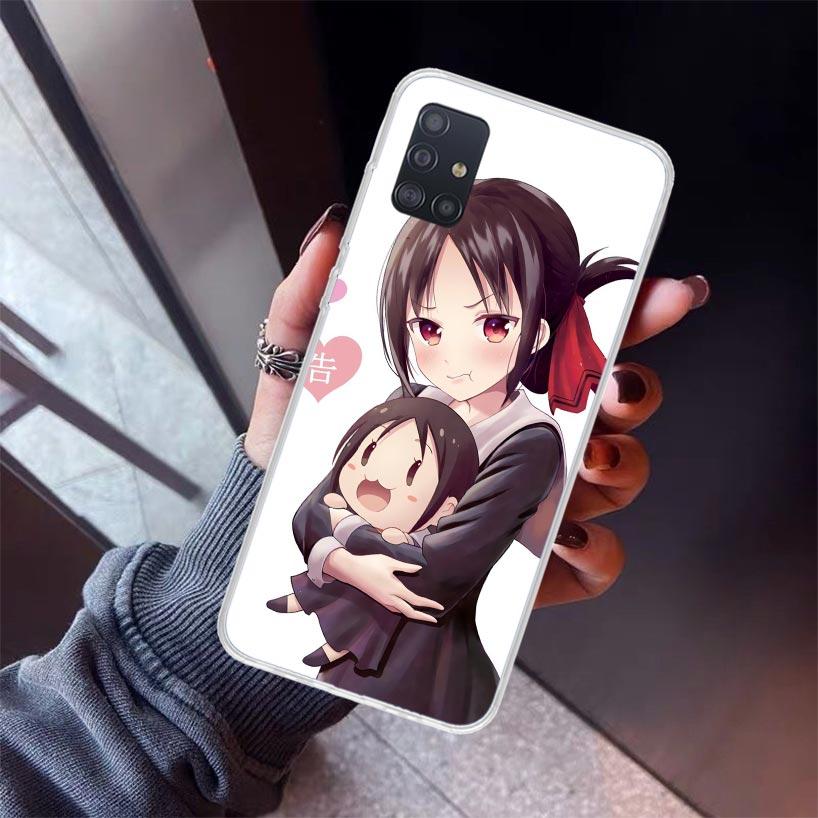 Kaguya Sama Shinomiya Phone Case For Samsung Galaxy A52 A51 A50S A32 A22 A12 A02S A72 A71 A31 A70 A30S Note 20 Ultra 10 Plus S10