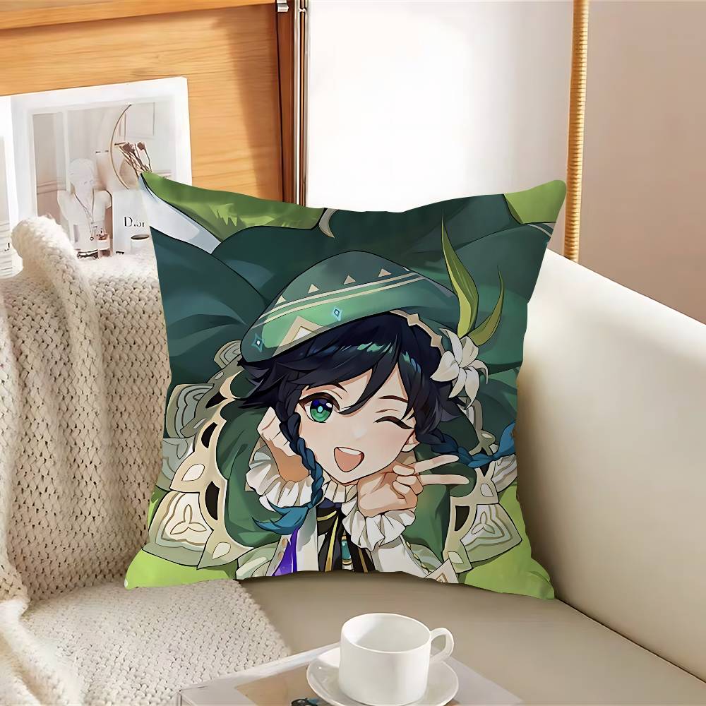 

АНИМЕ B-BarbatosS Наволочка Подушка Чехол для подушки Гостиная Диван Домашний декор На заказ 12x12Inch