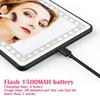 Car Sun Visor Vanity Mirror - Rechargeable 3-Mode Makeup Mirror with 60 Dimmable Clip-on LEDs Light