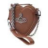 Vivienne WeStwood Dámský S Nappa Tenká linka Srdce Náramek 53030023 L001l D405