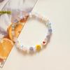 Women's Daily Fashion Lalal Vivid Smile Bead Bracelet