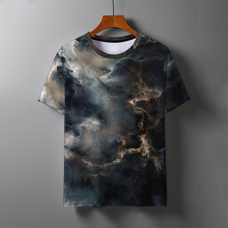 Abstract Art Graphics 3D Print T-Shirts Men's Women Short Sleeve T Shirt Oversized Tees Harajuku Y2k Tops Men Clothing