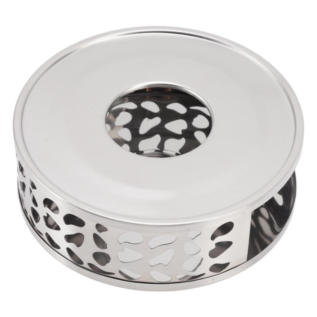 Teapot Heater Stainless Steel Ventilation Hole Design Hollow Teapot Warmer for Home Irregular Hole