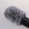 Universal Microphone Outdoor Artificial Furry Windscreen Fur Windshield Wind Muff for AT2020 Condenser Microphone