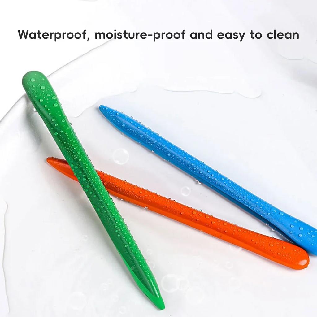 Waschbare Wachsmalstifte 12-36 Farben Ungiftig Auswischbar Dreieckiger Griff Kunstbedarf Kleinkindsicher Ölpastellkreiden zum Zeichnen Ausmalen Geschenke