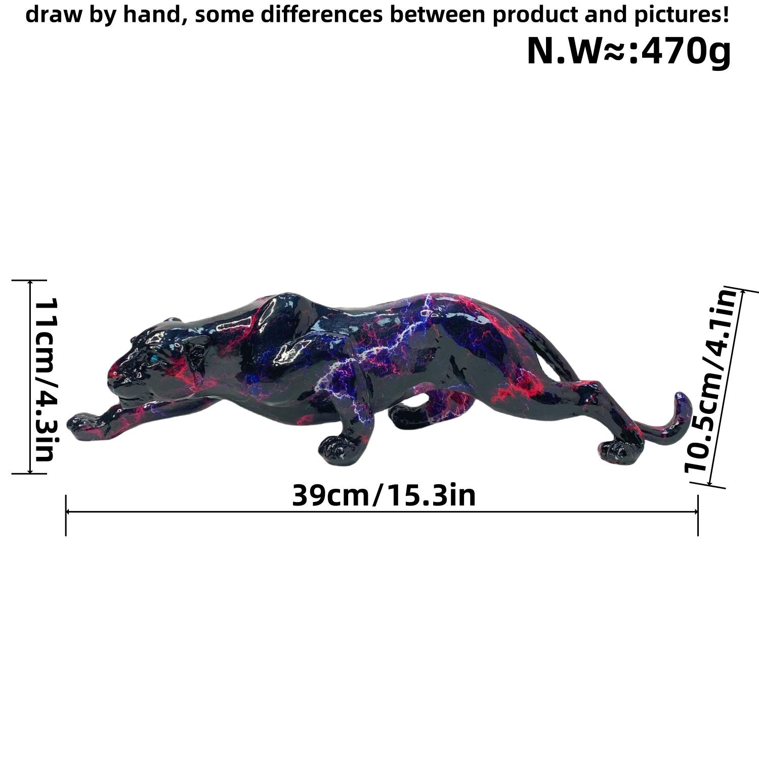 

Сучасна прикраса леопарда для домашньої винної шафи або кабінету - декоративна голова жирафа