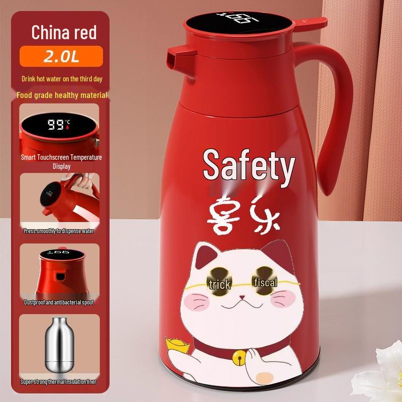 2025 Stylish Large Capacity Insulated Kettle for Home, Dorm, and Office Use