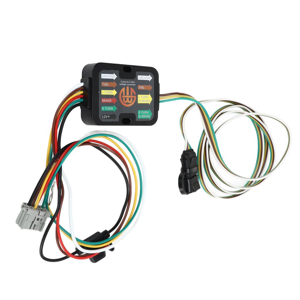 4 Pin Trailer Wiring Harness 56161 Towing Taillights Brake Turn Signals Connector Kit for Odyssey 2005‑2010