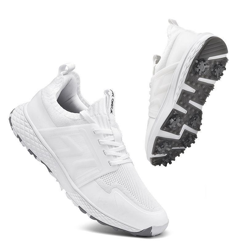 Foreign trade golf shoes men's and women's breathable rotating buttons spring and summer golf shoes casual sports shoes