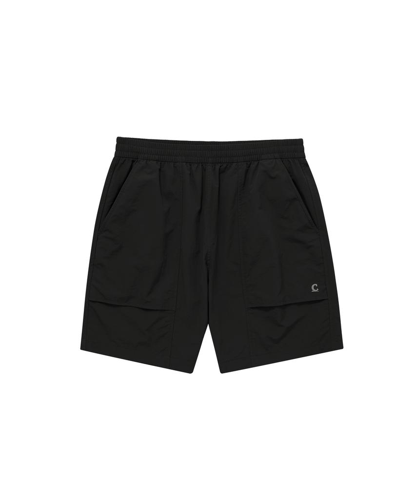 COVERNAT Utility Nylon Shorts Black