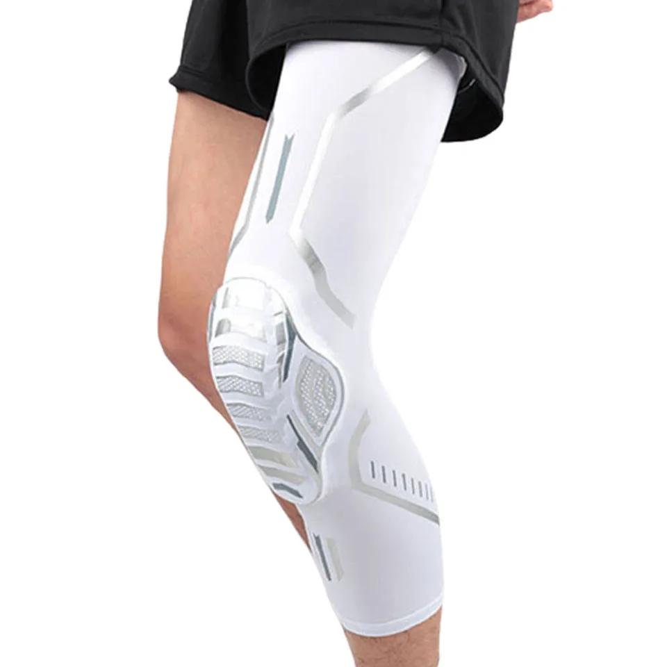1Pcs Sports Cycling Knee Pads Stretch Warm Leg Warmers Honeycomb Impact Protection Patella Protection Basketball Soccer