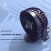 CNDB Portable USB Rechargeable Clip Desk Fan