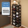 Multi-layer Shoe Rack for Narrow Entrances - Compact Indoor Storage for Dorms & Rental Homes