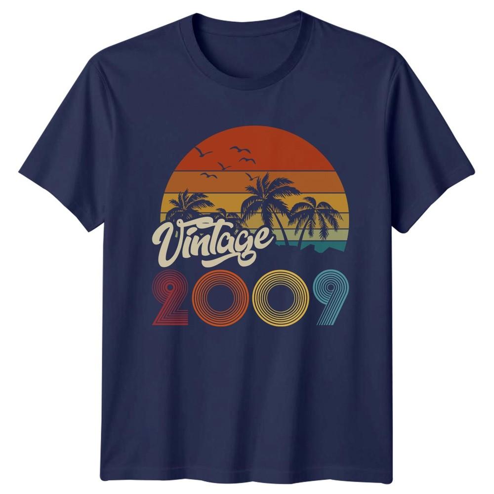 17th Birthday TShirt Vintage 2009 Birthday Party Gift Retro Tee For Unisex Unisex