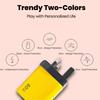 80W USB Type C super fast charger with LED indicator, equipped with a retractable cable, supports PD fast charging, suitable fo