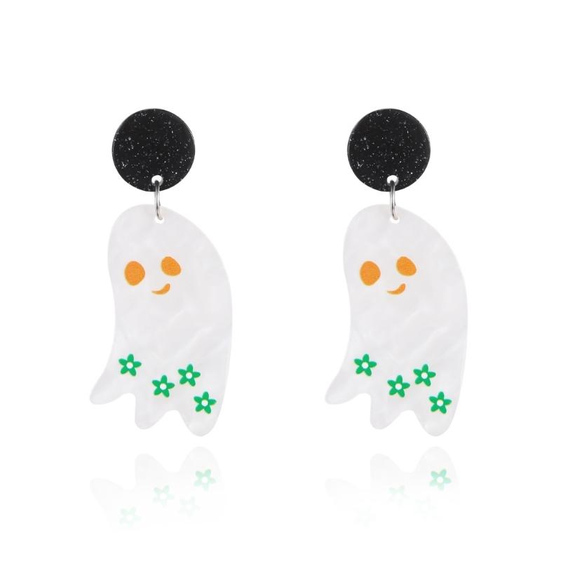Stylish Acrylic Dangle Earrings For Costume Event Halloween Theme Accessories for Women Holiday Jewelry
