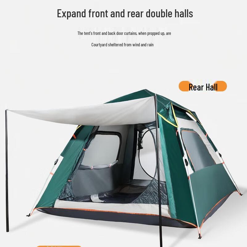 OEING Outdoor Automatic Camping Tent with Mosquito Net