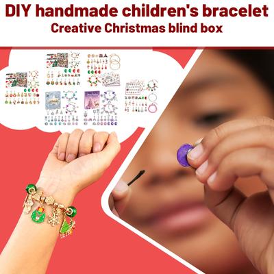 The 24-grid Calendar Arrival Series Of Bracelet Accessories Christmas Surprise Blind-box