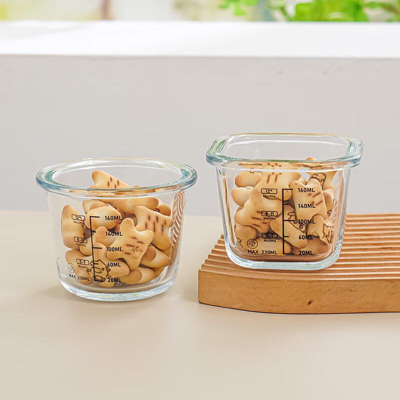 Baizien Tempered Glass Baby Food Bowls E57