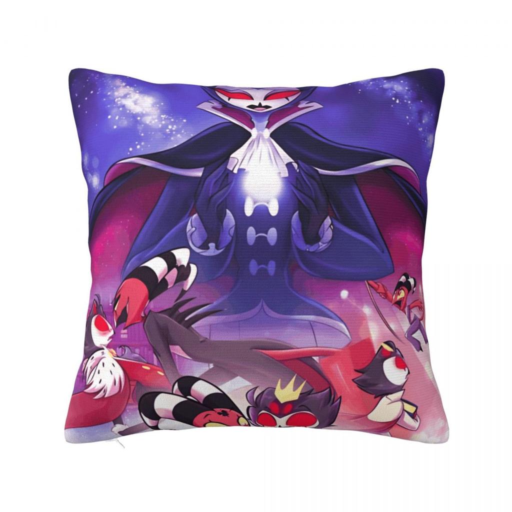 Pillow Case Sexy Loona Anime Square Pillow Cover Helluva Boss Retro Trendy Cushion Cover Pillowcases For Sofa Bedroom Home Decor
