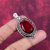 Pendentif Grenat Bijou en Pierre Précieuse, Pendentif en Argent Sterling Massif 925, Bijou Fait Main Pendentif Pierre de Naissance, Cadeau Pour l'Amour