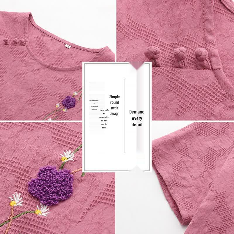 Women's 100% Cotton Summer T-Shirt & Set