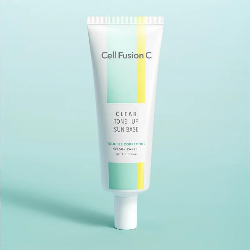 Cell Fusion C Tone-Up Sonnenbasis 40 ml SPF50+ PA++++ (Wasser Fit, Klar, Bluring)