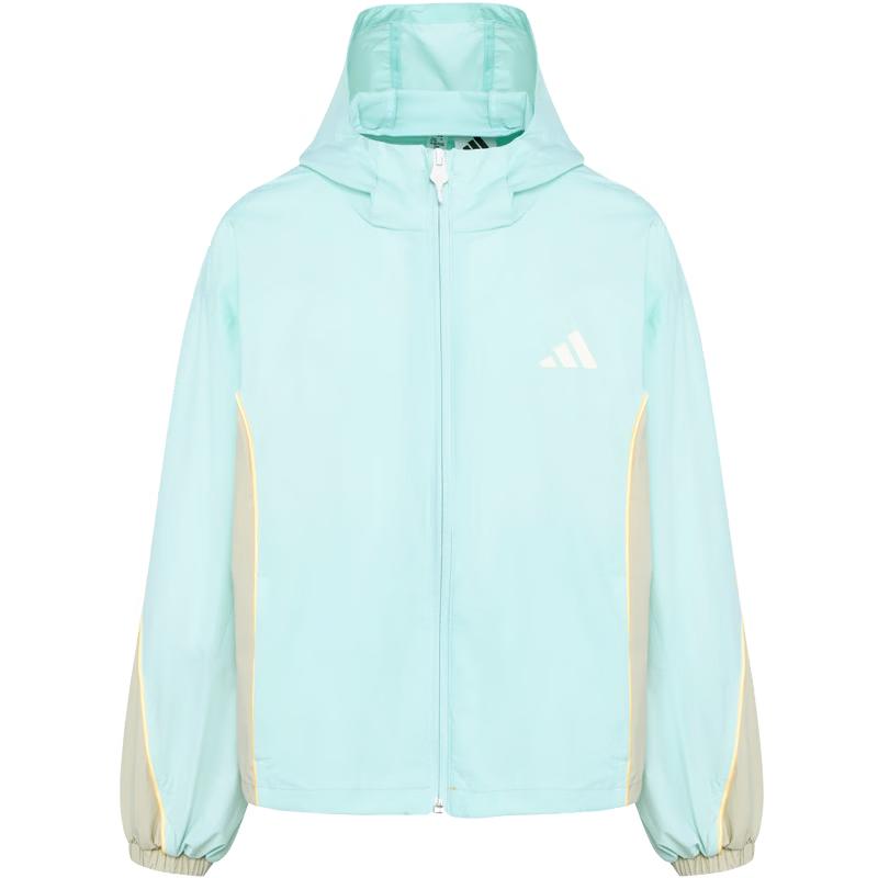 Adidas Girls UPF100+ Sun Protection Hooded Jacket 164CM