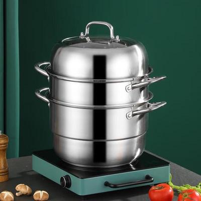 304 Stainless Steel Multi-function Soup Steamer Pot
