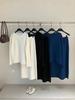 New solid color round neck loose lazy style pullover + elastic waist skirt foreign style two-piece set for women