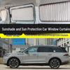 Lincoln Aviator Sunshade Window Curtains - Sun Protection, Heat Insulation, Double Rail Privacy Curtains