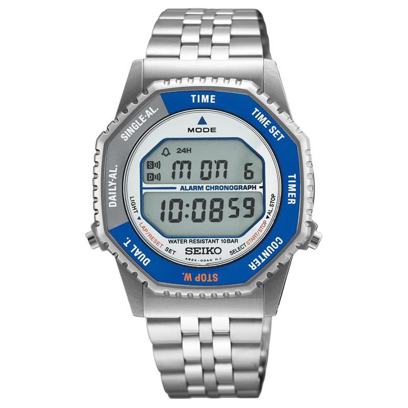 

SEIKO 100 meters waterproof Quartz Steel Strap 37mm men s watch gray dial SMGG21 сірий колір