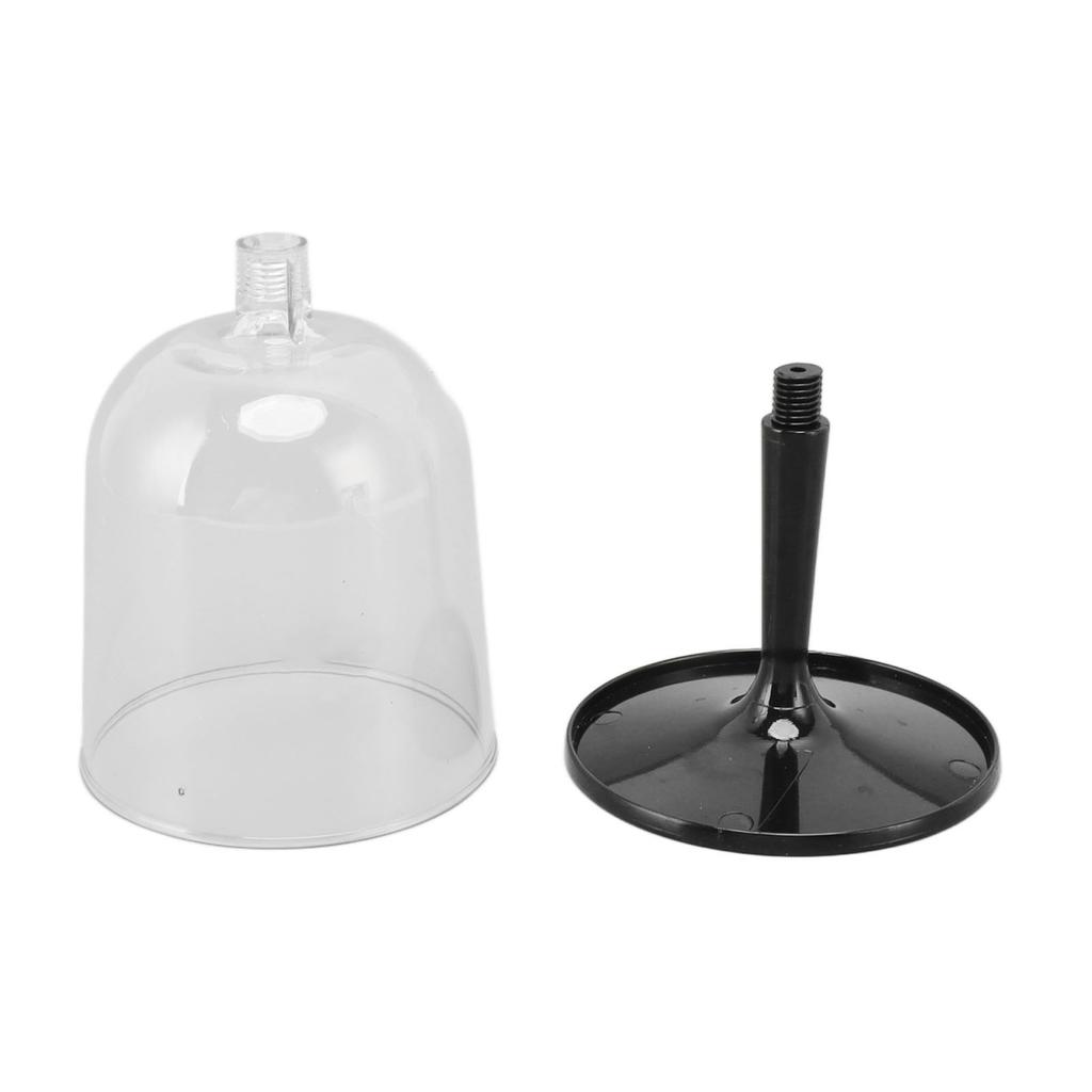 Bicchieri da Vino Pieghevoli Portatili Antirottura Trasparenti Staccabili in Plastica per Campeggio all'Aperto Viaggi Nero