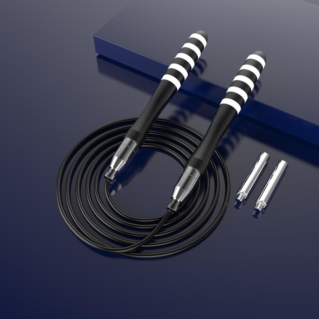 Gewichtetes Doppelkugellager Speed-Springseil - Stahldraht & Aluminiumlegierung