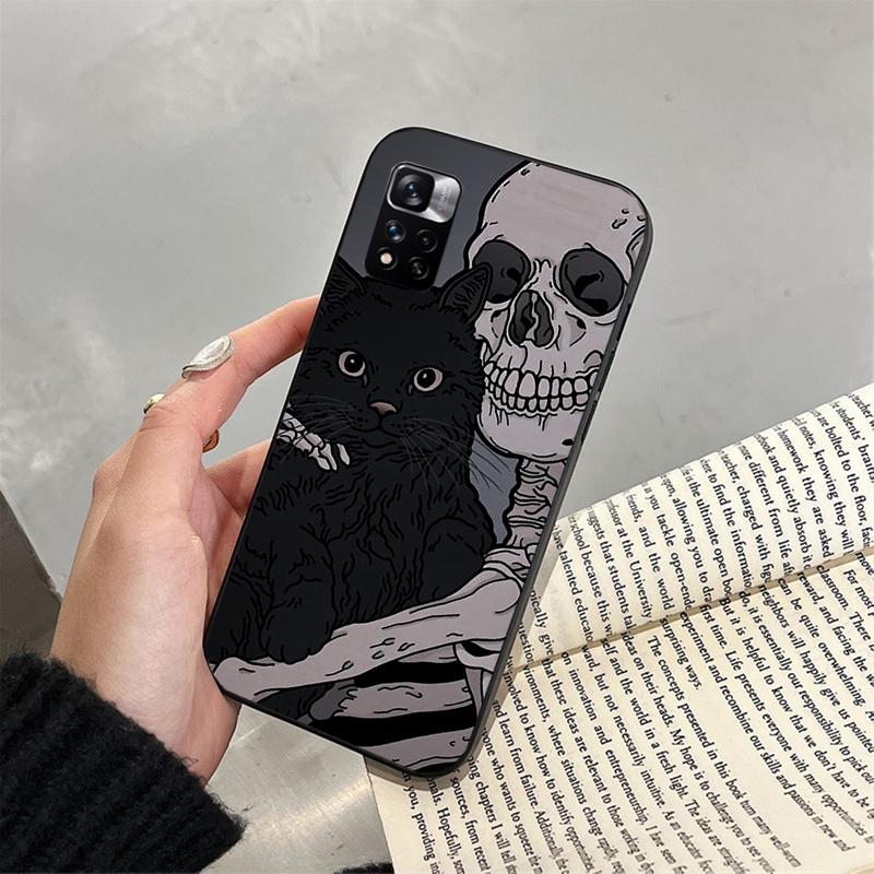 Skeleton Art Phone Case For Xiaomi Redmi note 14 Pro 14 13 12 11 10 Pro 14S 12S 11S Redmi 14C 13C 10