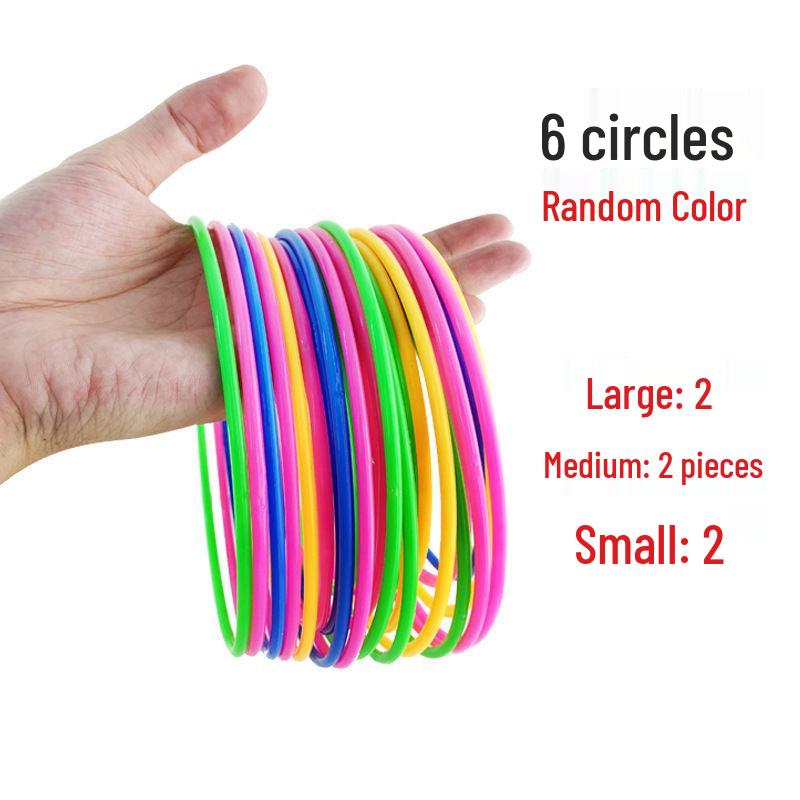 Children's Educational Ring Toss Game: Parent-Child Interactive Stacking and Throwing Competition Toy for Kindergarten