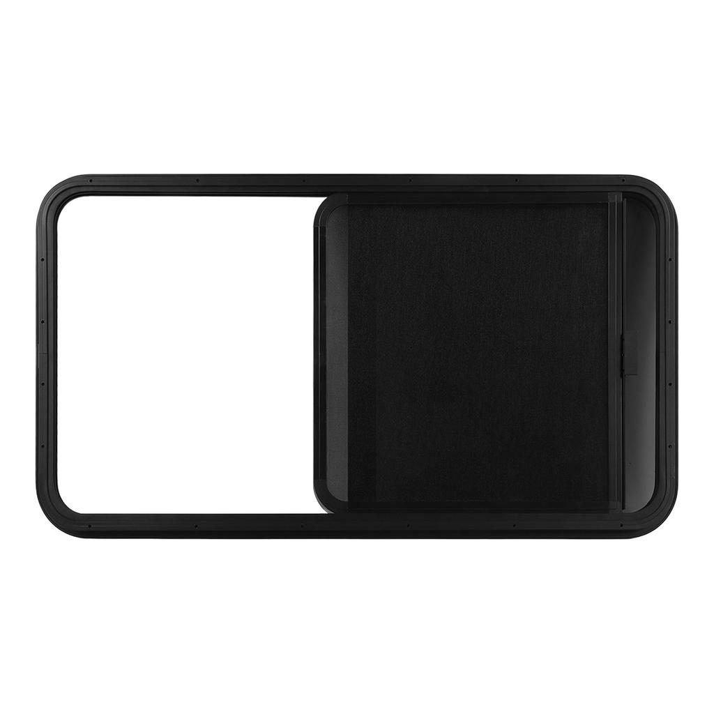 Camper Window Push Pull Style Rounded Corner Waterproof UV Protection Smooth Polished for RV Enginee