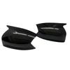 Pair Car Side Rearview Side Mirror Cover Wing Cap Exterior Case Trim For Ford S-MAX 2006-2015 C-MAX 2011-2015 KUGA ESCAPE 2008