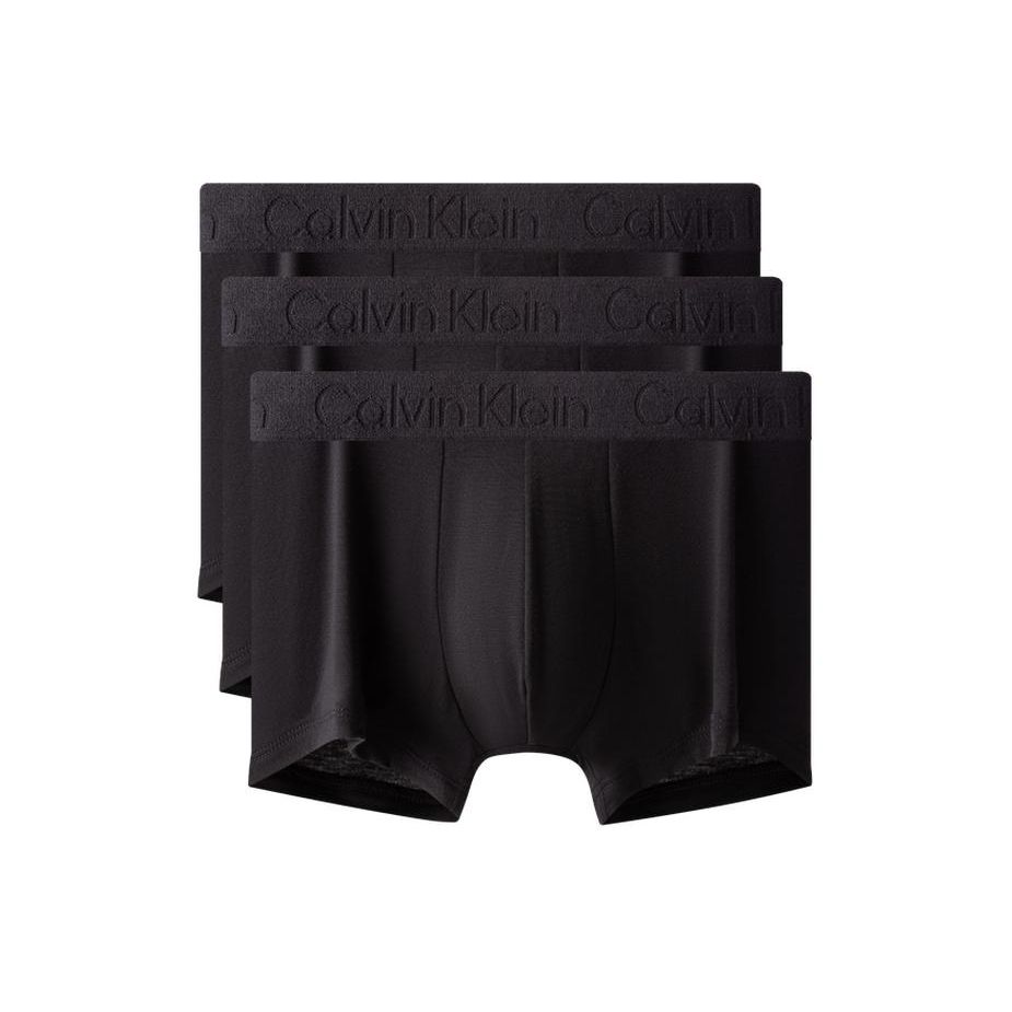 

Calvin Klein Трусы-боксеры однотонные, удобные, комплект из 3 пар мужского нижнего белья, цвет «космический черный» NP2488O-UB1 M